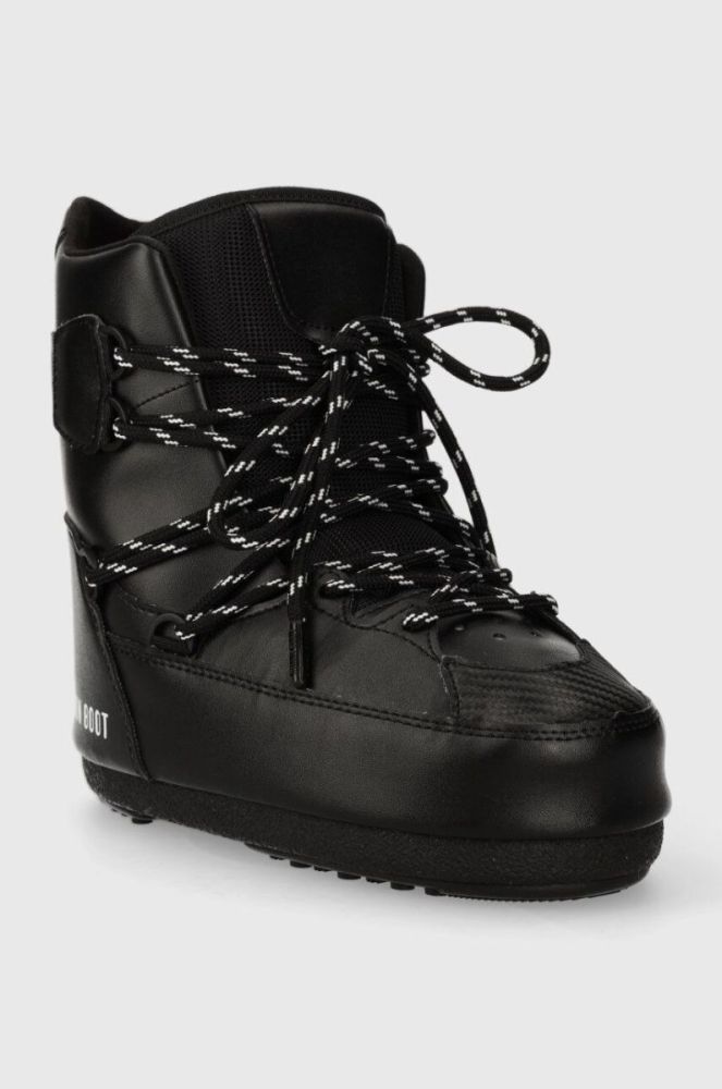 Зимові чоботи Moon Boot SNEAKER MID колір чорний 14028200.001 фото 2