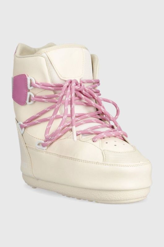 Зимові чоботи Moon Boot SNEAKER MID колір бежевий 14028200.002 фото 2