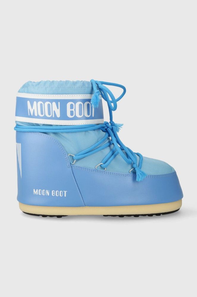 Зимові чоботи Moon Boot ICON LOW NYLON 14093400.015 колір блакитний