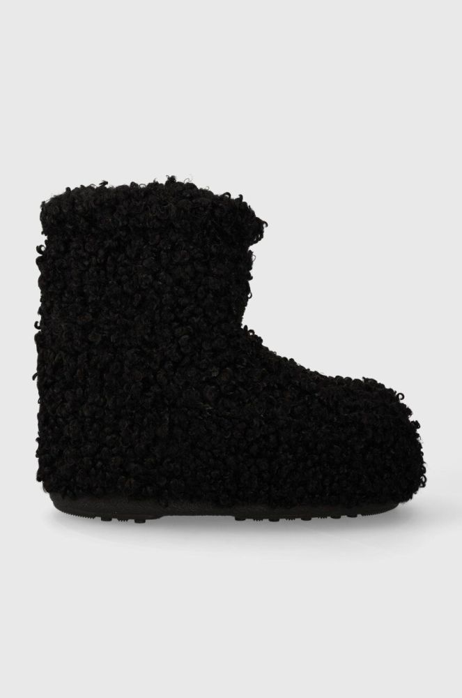 Зимові чоботи Moon Boot ICON LOW FAUX CURLY колір чорний 14094500.001