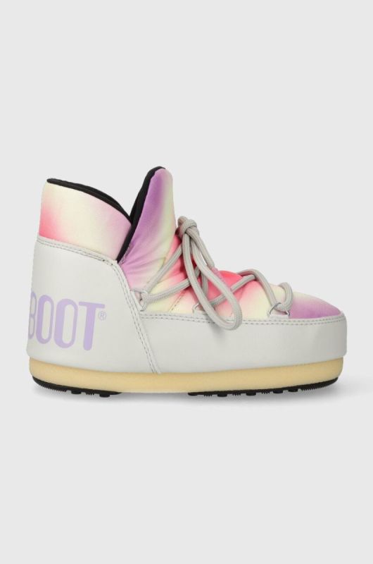 Зимові чоботи Moon Boot PUMPS TIE DYE колір сірий 14601800.002