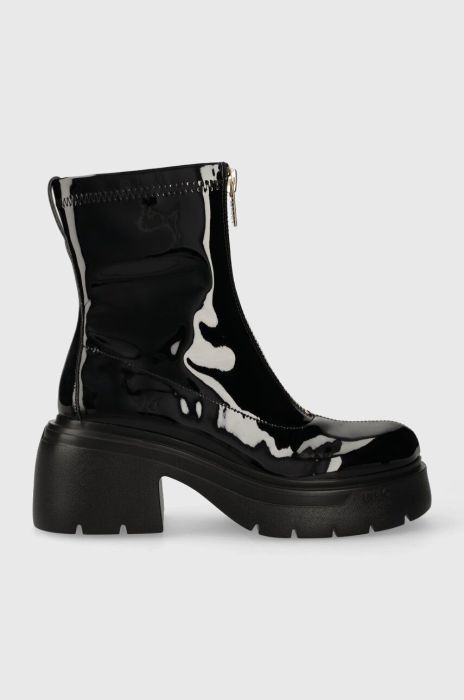 Черевики Liu Jo CARRIE 26 жіночі колір чорний каблук блок SF3051EX00422222