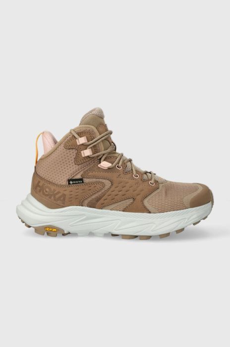 Черевики Hoka Anacapa 2 Mid GTX жіночі колір бежевий Черевики Hoka Anacapa 2 Mid GTX жіночі колір бежевий