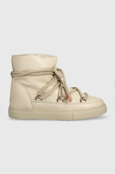 Шкіряні чоботи Inuikii FULL LEATHER колір бежевий 75202-087 (3387013)