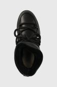 Шкіряні чоботи Inuikii FULL LEATHER WEDGE колір чорний 75203-087