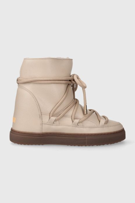 Зимові чоботи Inuikii Grape Wedge колір бежевий 05003-003
