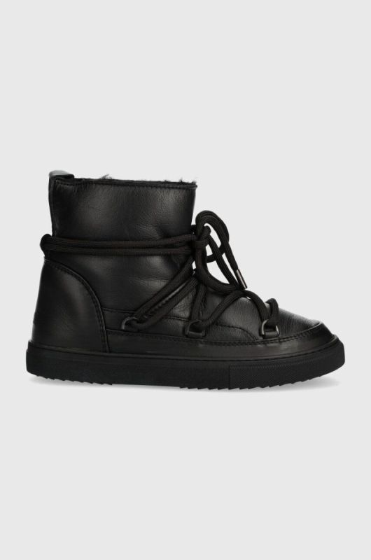 Шкіряні чоботи Inuikii Full Leather колір чорний 55102-087