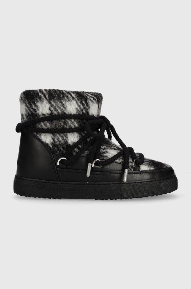Вовняні снігоходи Inuikii Wool колір чорний 75202-063