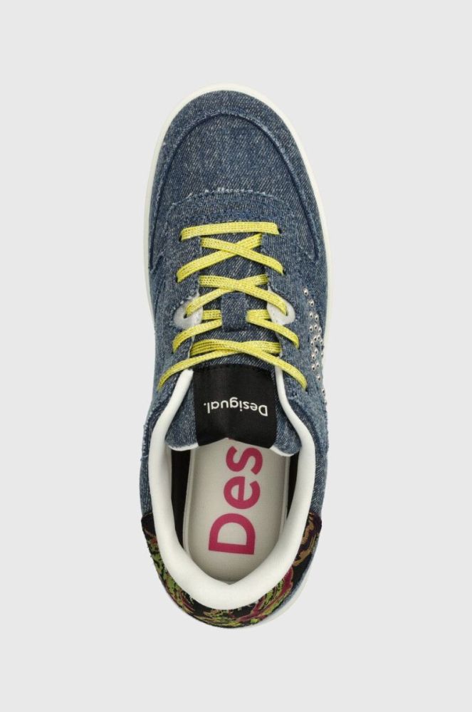 Кросівки Desigual 23WSKD01.5034 колір блакитний фото 4