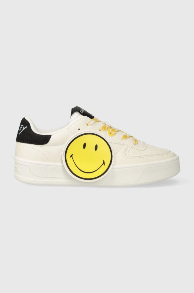 Кросівки Desigual x Smiley колір білий 23WSKP23.9019