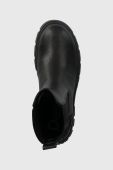 Черевики Desigual жіночі колір чорний на плоскому ходу 23WSTP05.2000 Черевики Desigual жіночі колір чорний на плоскому ходу 23WSTP05.2000