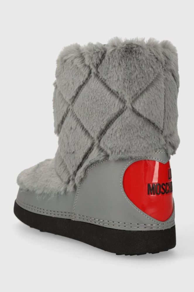 Зимові чоботи Love Moschino SKIBOOT20 колір сірий JA24242G0HJW0020 фото 3