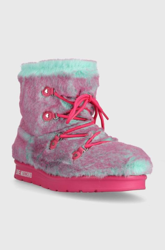 Зимові чоботи Love Moschino WINTER30 JA24443H0HJV560A колір барвистий фото 2