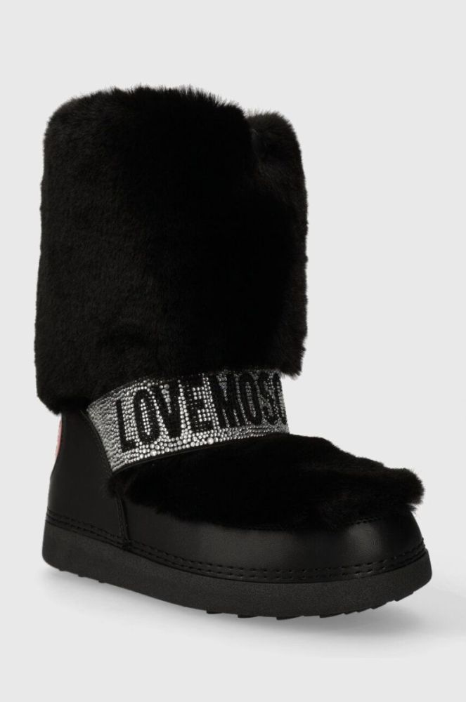 Зимові чоботи Love Moschino SKIBOOT20 колір чорний JA24222G0HJW0000 фото 2