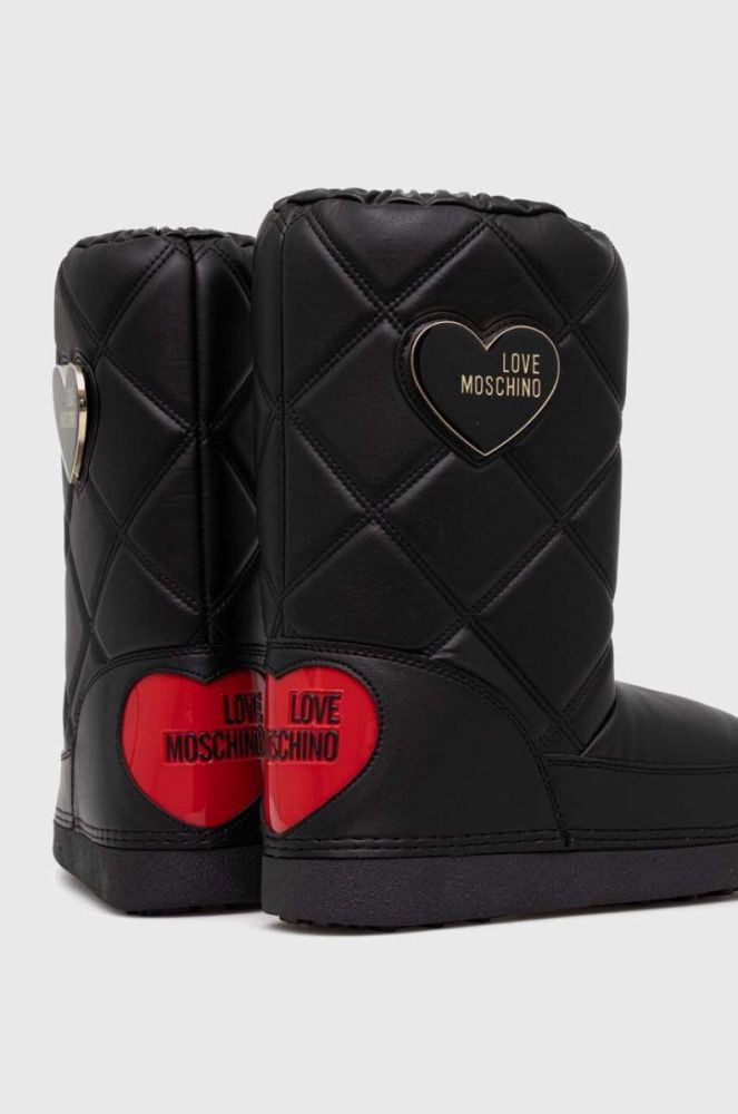 Зимові чоботи Love Moschino SKIBOOT20 колір чорний JA24172G0HIT7000 фото 3