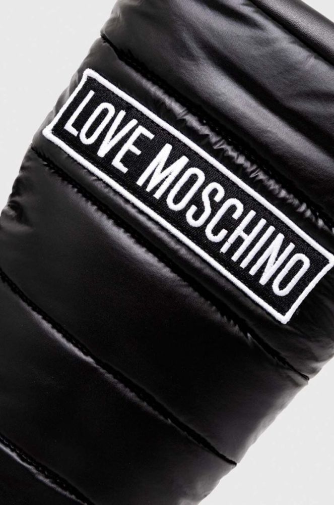 Зимові чоботи Love Moschino RACE50 колір чорний JA15865H0HIN000A фото 3