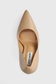 Шкіряні туфлі Steve Madden Klassy колір бежевий SM11002464