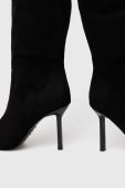Чоботи Steve Madden Intruder жіночі колір чорний на шпильці SM11002591