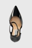 Туфлі Steve Madden Prompt колір чорний каблук блок SM11002597