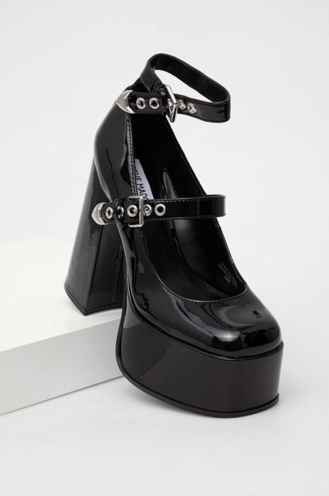 Туфлі Steve Madden Espionage колір чорний каблук блок SM11002602