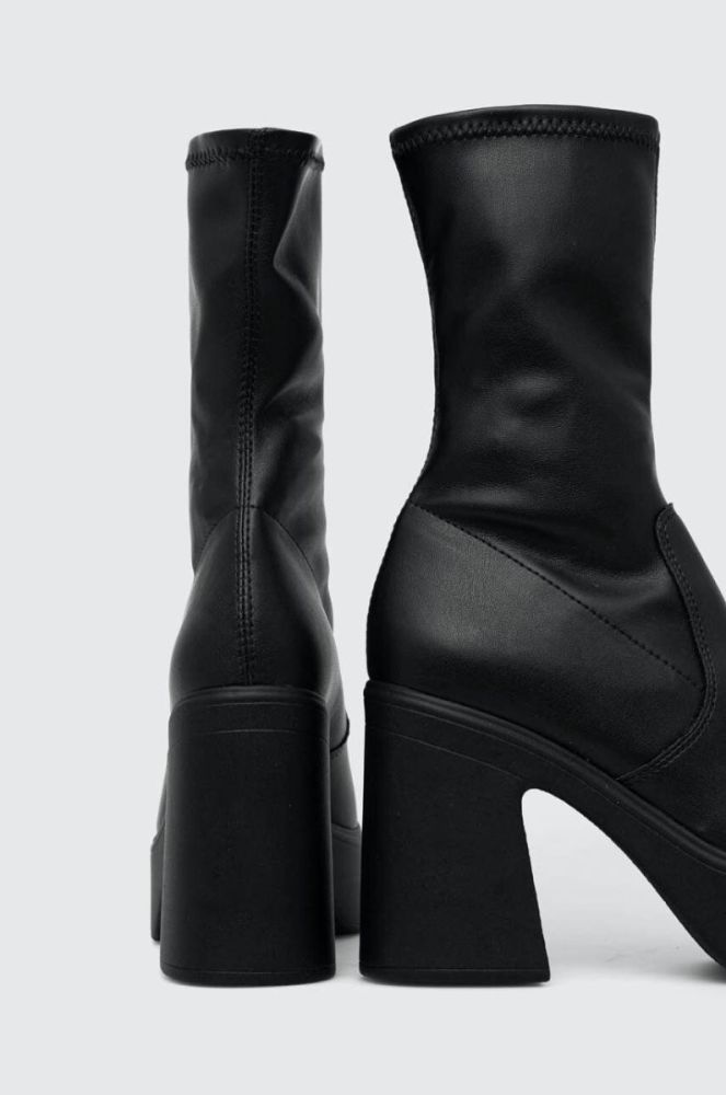 Черевики Steve Madden Low Phoenix жіночі колір чорний каблук блок SM11002629 фото 3