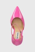 Туфлі Steve Madden Prompt колір рожевий каблук блок SM11002597