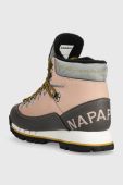 Черевики Napapijri GEM колір рожевий на плоскому ходу злегка утеплена NP0A4HW5.P81