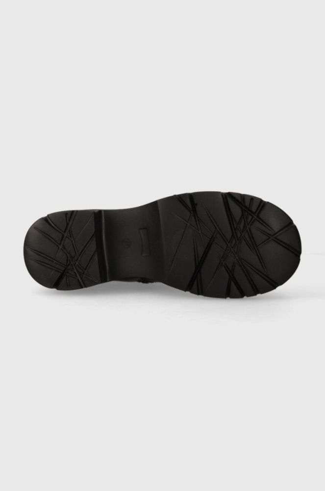 Шкіряні черевики Camper Milah жіночі колір чорний на платформі K400725.001 фото 5