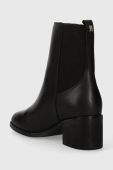 Черевики Tommy Hilfiger ESSENTIAL CHELSEA THERMO BOOT жіночі колір чорний каблук блок FW0FW07516