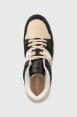 Шкіряні кросівки Tommy Hilfiger TH PREMIUM LO BASKET SNEAKER колір білий FW0FW07564