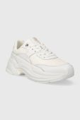 Кросівки Tommy Hilfiger CHUNKY FEMININE RUNNER колір білий FW0FW07572