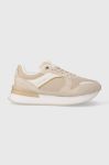Кросівки Tommy Hilfiger ELEVATED FEMININE RUNNER колір бежевий FW0FW07594 Кросівки Tommy Hilfiger ELEVATED FEMININE RUNNER колір бежевий FW0FW07594