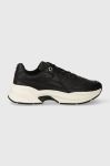 Шкіряні кросівки Tommy Hilfiger CHUNKY QUILTED MONO RUNNER колір чорний FW0FW07646 Шкіряні кросівки Tommy Hilfiger CHUNKY QUILTED MONO RUNNER колір чорний FW0FW07646