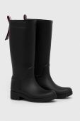 Гумові чоботи Tommy Hilfiger TOMMY RUBBERBOOT жіночі колір чорний FW0FW07665