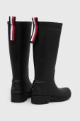 Гумові чоботи Tommy Hilfiger TOMMY RUBBERBOOT жіночі колір чорний FW0FW07665