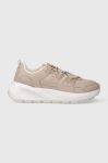 Шкіряні кросівки Tommy Hilfiger TH PREMIUM RUNNER LTHR колір бежевий FW0FW07340 Шкіряні кросівки Tommy Hilfiger TH PREMIUM RUNNER LTHR колір бежевий FW0FW07340