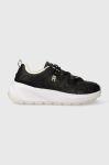 Шкіряні кросівки Tommy Hilfiger TH PREMIUM RUNNER LTHR колір чорний FW0FW07340 Шкіряні кросівки Tommy Hilfiger TH PREMIUM RUNNER LTHR колір чорний FW0FW07340