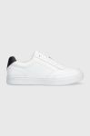 Шкіряні кросівки Tommy Hilfiger TH ELEVATED CLASSIC SNEAKER колір білий FW0FW07567 Шкіряні кросівки Tommy Hilfiger TH ELEVATED CLASSIC SNEAKER колір білий FW0FW07567