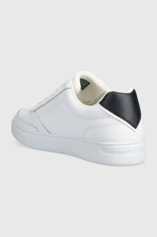 Шкіряні кросівки Tommy Hilfiger TH ELEVATED CLASSIC SNEAKER колір білий FW0FW07567 фото 3