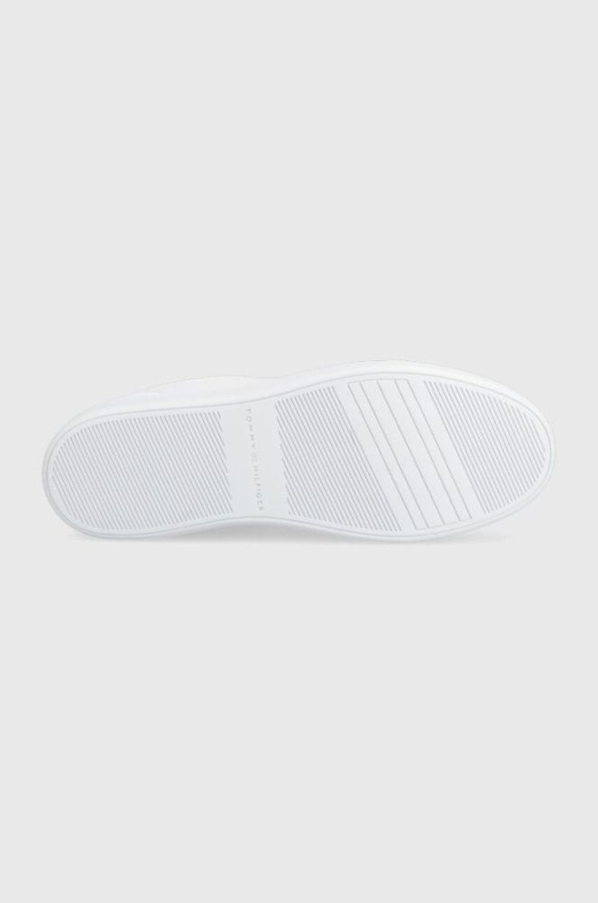Шкіряні кросівки Tommy Hilfiger TH ELEVATED CLASSIC SNEAKER колір білий FW0FW07567 фото 5