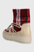 Зимові чоботи Tommy Hilfiger TARTAN SNOWBOOT колір бежевий FW0FW07612