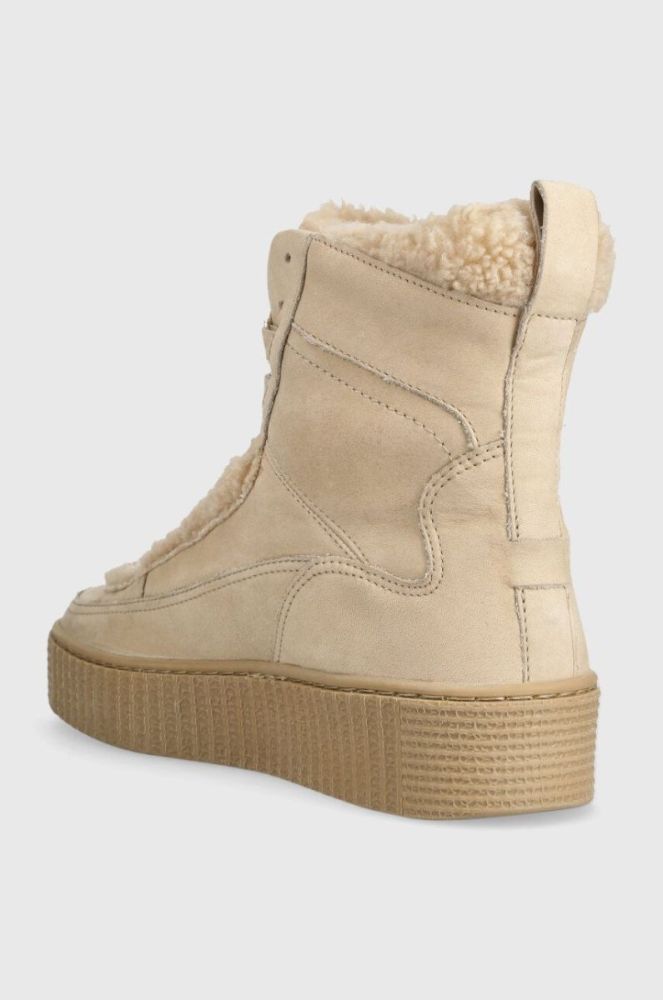 Кросівки Tommy Hilfiger ESSENTIAL LACE UP WARMBOOTIE колір бежевий FW0FW07503 фото 3