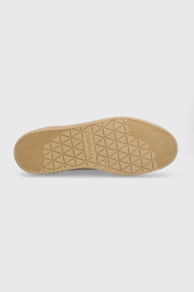 Кросівки Tommy Hilfiger ESSENTIAL LACE UP WARMBOOTIE колір бежевий FW0FW07503 фото 5
