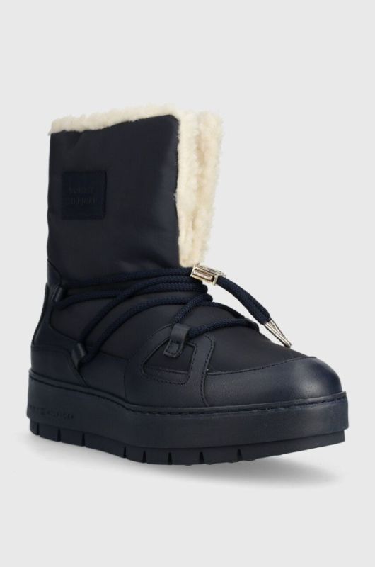 Зимові чоботи Tommy Hilfiger TOMMY ESSENTIAL SNOWBOOT колір синій FW0FW07504 фото 2