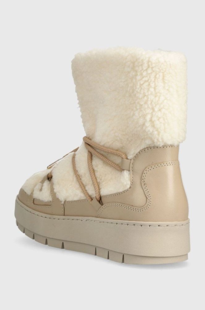 Зимові чоботи Tommy Hilfiger TOMMY TEDDY SNOWBOOT колір бежевий FW0FW07505 фото 3