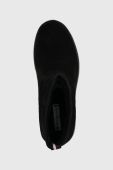 Замшеві чоботи Tommy Hilfiger COOL SUEDE SNOWBOOT колір чорний FW0FW07662