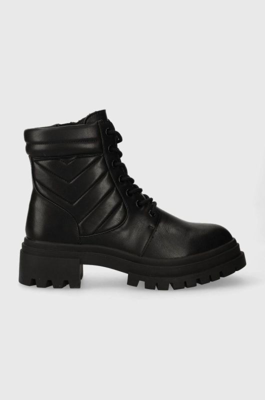 Черевики Aldo Lolita жіночі колір чорний на платформі 13640273.Lolita