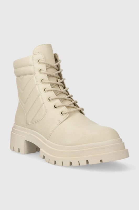 Черевики Aldo Lolita жіночі колір бежевий на плоскому ходу 13640278.Lolita фото 2