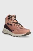 Черевики Jack Wolfskin Dromoventure Texapore Mid жіночі колір рожевий Черевики Jack Wolfskin Dromoventure Texapore Mid жіночі колір рожевий
