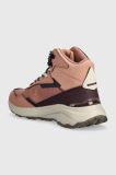 Черевики Jack Wolfskin Dromoventure Texapore Mid жіночі колір рожевий
